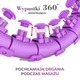 Хула-хуп з обважнювачем HMS HHW12 Plus Size фіолетовий - изображение 9