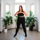 Хула-хуп з обважнювачем HMS HHW12 Plus Size чорний - изображение 5