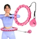 Хула-хуп з обважнювачем One Fitness OHA02 рожевий - изображение 2
