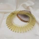 Обруч моделирующий пластиковый золотого цвета - изображение 1