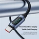 Кабель Type-c - Type-c 100W 2М Toocki Display PD3.0 QC4.0 FCP AFC Черный - изображение 7