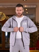 Спортивний костюм ST-Style 4531 58-60 Світло-сірий меланж - зображення 3