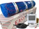Комплект теплый пол Easytherm(Латвия)&nbsp;+ Wi-Fi термостат. Нагревательный мат 0,5 м² - изображение 1