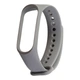 Ремінець для фітнес-браслета Xiaomi Mi Band 4/3Dark Grey - зображення 1