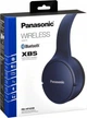 Беспроводные накладные наушники Panasonic RB-HF420B Bluetooth Blue - изображение 4