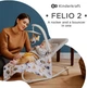 Шезлонг-качалка KinderKraft Felio 2 Stone Grey (KBFELI20GRY0000) (5902533921119) - изображение 5