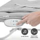Шезлонг-качалка KinderKraft Felio 2 Stone Grey (KBFELI20GRY0000) (5902533921119) - изображение 7