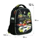 Рюкзак шкільний каркасний Kite Education Hot Wheels HW24-555S - зображення 3