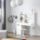 Письмовий стіл IKEA Мікке, білий, 105x50 см, 099.030.14 - зображення 5