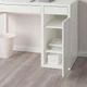 Письмовий стіл IKEA Мікке, білий, 105x50 см, 099.030.14 - зображення 10