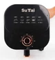 Аерогриль Su Tai 606 1000W аерофрітюрниця безмасляна для приготування без олії з регулюванням температури 6 л чорна - зображення 4