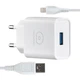 СЗУ WUW T28 2.4A USB with Lightning Cable White - изображение 1