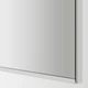 Дзеркальна шафа з дверцятами IKEA ENHET, біла, 60x17x75 см, 393.236.69 - зображення 9