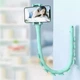 Держатель для телефона с присосками Cute Worm Lazy Holder Червь с поворотом на 360 градусов Бирюзовый - изображение 1