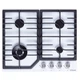 Поверхность газовая на металле Perfelli HGM 61664 WH - изображение 1