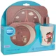 Набор детской посуды Canpol babies BONJOUR PARIS посуды 5 эл. красный (9/227_red) - изображение 2