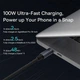 Кабель Type-c - Type-c 100W Baseus PD3.0 QC4.0 FCP AFC PPS 1m - изображение 10