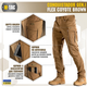 Штаны M-Tac Conquistador Gen I Flex Coyote Brown 4XL - изображение 3