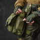 Поясна Сумка Swat на ногу Cordura 1000D з 5-ма кишенями олива розмір 28 x 13 х 12 см - зображення 4