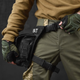 Поясна Сумка Swat на ногу Cordura 1000D з 5-ма кишенями чорна розмір 28 x 13 х 12 см - зображення 2