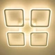 Світильник світлодіодний стельовий LUMINARIA LOOK RGB 120W 4S WHITE 220V IP20 з пультом ДУ - изображение 3
