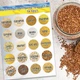 СтикерПак с набором наклеек для продуктов и круп "Гречка, Манка, Пшеничная, Ячка, Перловая, Пшено и пр." - изображение 1