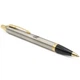 Ручка кулькова Parker IM 17 Brushed Metal GT BP Тризуб (22 232_TR) - зображення 2