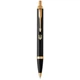 Ручка кулькова Parker IM 17 Black GT BP Тризуб (22 032_TR) - зображення 1