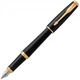 Ручка пір’яна Parker URBAN 17 Muted Black GT FP F (30 011) - зображення 1
