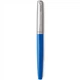 Ручка пір’яна Parker JOTTER 17 Plastic Blue CT FP M блістер (15 116) - изображение 2