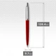 Ручка кулькова Parker JOTTER 17 Standard Red CT BP блістер (15 736) - изображение 5