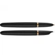 Ручка пір’яна Parker PARKER 51 Premium Black GT FP18 F (57011) - зображення 4