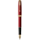 Ручка пір’яна Parker SONNET 17 Intense Red GT FP F (86215) - изображение 1