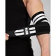 Локтевые бинты Gorilla Wear Elbow Wraps Black/White 120 см - изображение 4