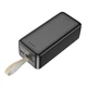 Зовнішній акумулятор HOCO J111C Smart charge PD30W power bank(40000mAh) Black (6931474795809) - изображение 2