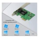 Плата розширення Frime PCl-Ex1 Gigabit Ethernet Rt8111F (NCF-GBLANRTL01.LP) - изображение 3