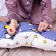 Подушка для вагітних і годування Mirson №8613 Print Line 17-0143 Mayya 50% Memory 30х170 см (2200006346982) - зображення 3