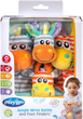 Zestaw grzechotek Playgro Jungle Zebra & Giraf na nadgarstki i stopy (9321104884060) - obraz 1