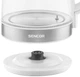 Электрочайник Sencor Strix SWK2190WH white glass - изображение 6