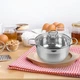 Кастрюлька 0.5 л из нержавейки с жаростойкой крышкой для всех видов плит Maestro - изображение 6