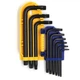 Ключі торцеві TORX 9 шт, T10, T15, T20, T25, T27, T30, T40, T45, T50, CrV - зображення 1