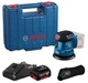 Аккумуляторная эксцентриковая шлифмашина Bosch Professional GEX 185-LI в кейсе с акб GBA 18V 4.0Ah и з/у GAL 18V-40 (06013A5021) - изображение 1