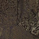 Жаккард двухсторонний завитки густые модерн коричневый темный, ш.280 (31434.021) - изображение 3