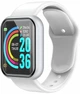 Умные Смарт Часы, Фитнес браслет, Smart Watch Белые (White) (пульсометр, тонометр, шагомер), D20 (Y68) - изображение 1