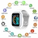 Умные Смарт Часы, Фитнес браслет, Smart Watch Белые (White) (пульсометр, тонометр, шагомер), D20 (Y68) - изображение 2