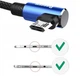 Кабель USB Baseus MVP Elbow MicroUSB 2м, Blue (CAMMVP-B03) - зображення 6