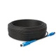 Патч-корд оптичний NanoConnect FTTH ADSS SC/UPC-SC/UPC Чорний LSZH, Singlemode G.652.D, Simplex - 25 м - зображення 2
