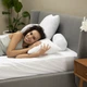 Подушка IDEIA Nordic Comfort 40х60 чехол стеганный Антиаллергенное волокно Белая (4820227285600) - изображение 1