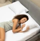 Подушка IDEIA Nordic Comfort+ Антиаллергенное волокно Чехол стеганый с молнией Белая 50х70 см (4820227285624) - изображение 11