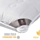 Подушка для сна IDEIA Air Dream Exclusive 50x70 Антиаллергенное волокно два съёмных чехла, с молнией, белая (4820182653490) - изображение 3